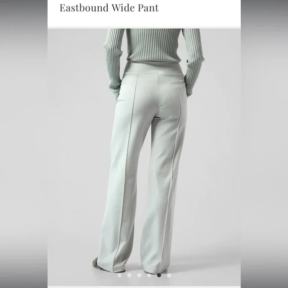 Athleta Eastbound Wide Pant (gray) - Picture 3 of 16